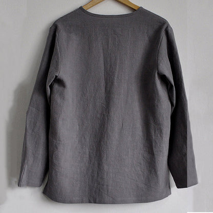 Vintage Loose Linen Shirts