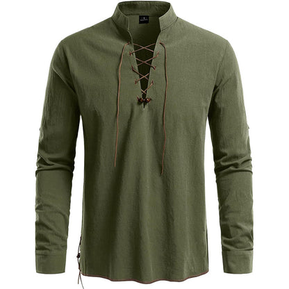 V-neck Viking Medieval Pirate Top