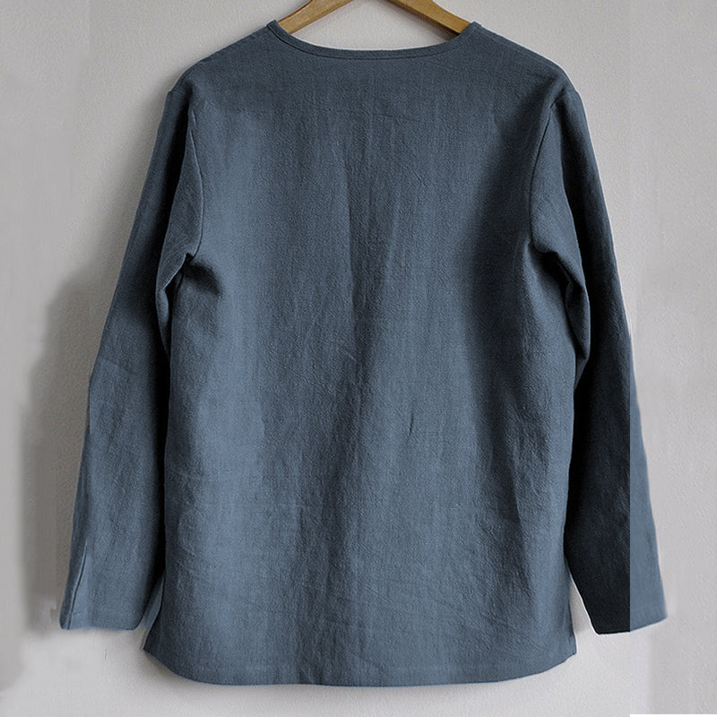 Vintage Loose Linen Shirts