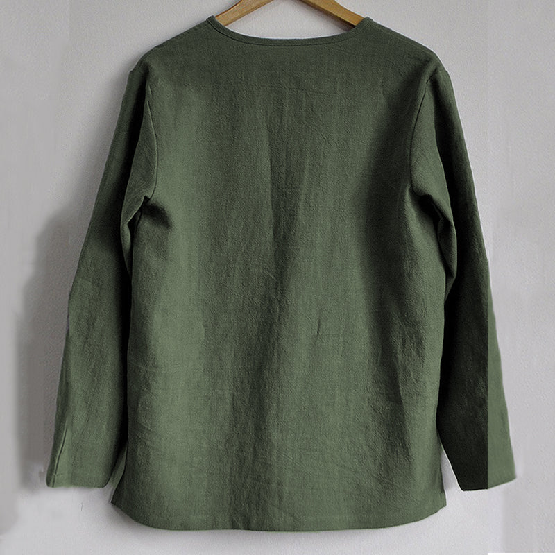 Vintage Loose Linen Shirts