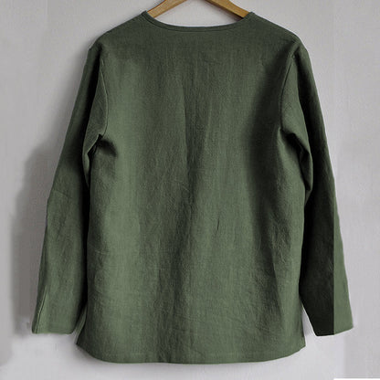 Vintage Loose Linen Shirts