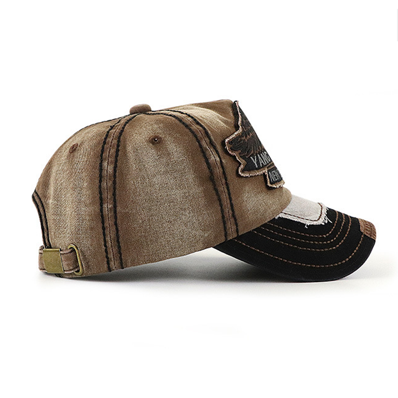 Vintage Cap Mens Cotton Embroidered Baseball Caps Snapback Trucker Hat