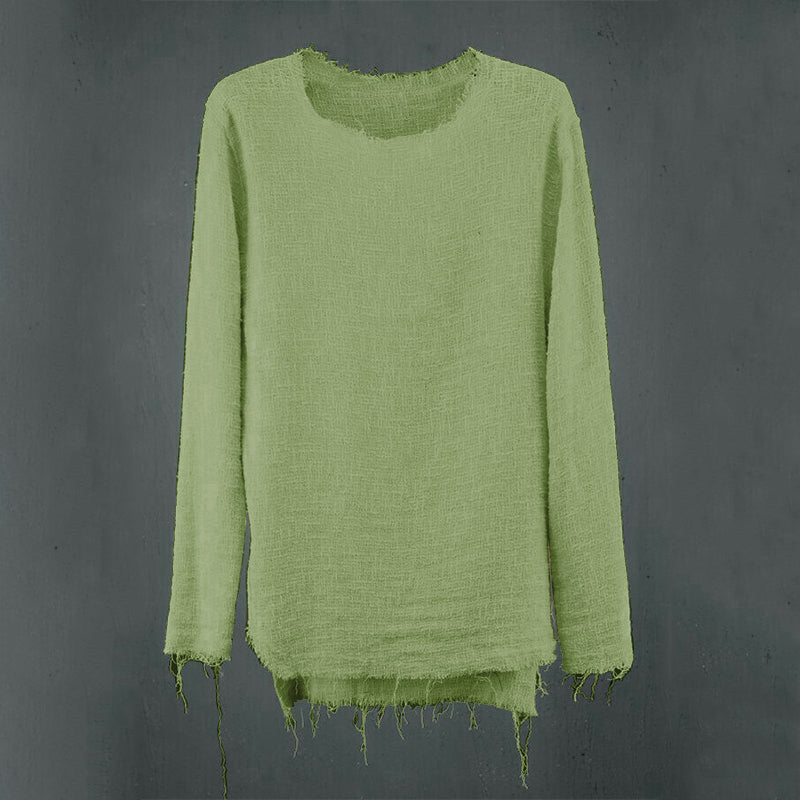 Boho Fringe Top Loose Shirts